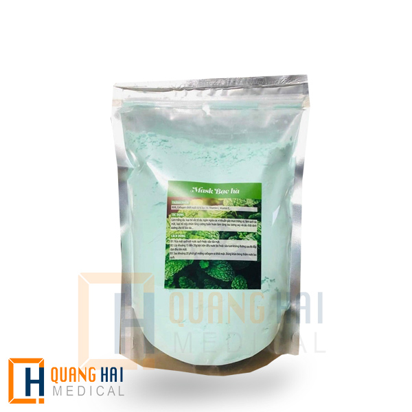 Bột đắp mặt nạ bạc hà Việt Nam