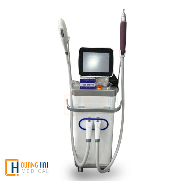 Máy triệt lông xoá xăm 2in1 DD-Beauty