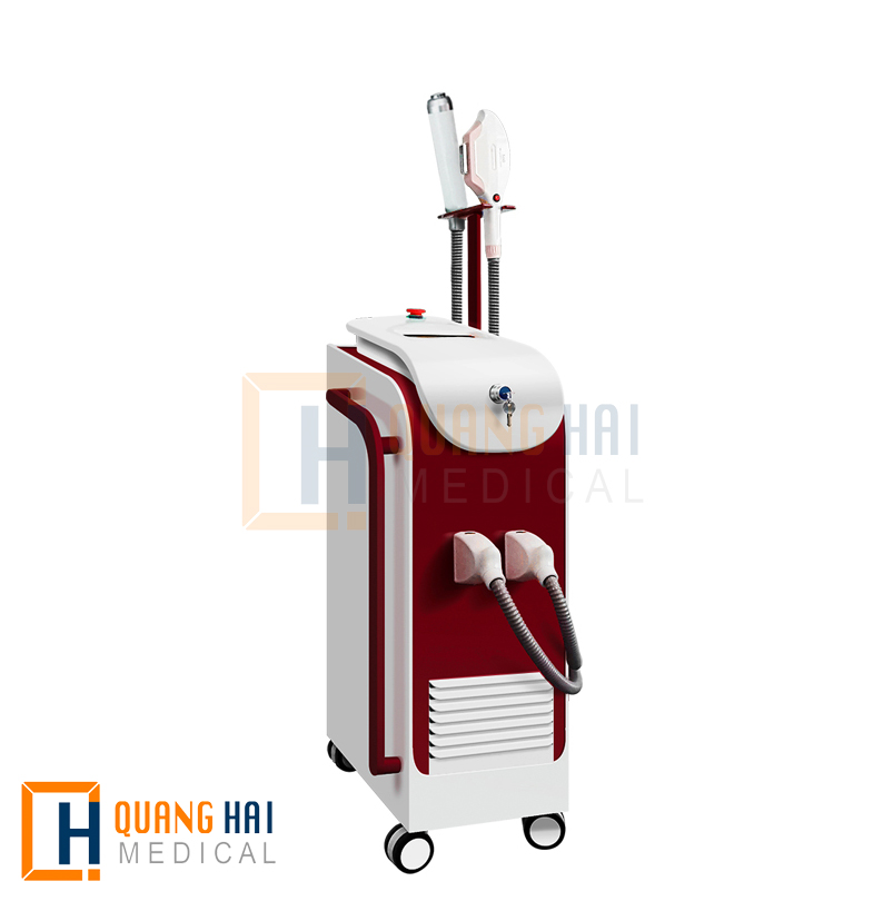 Máy triệt lông xoá xăm 2in1 FQ Beauty