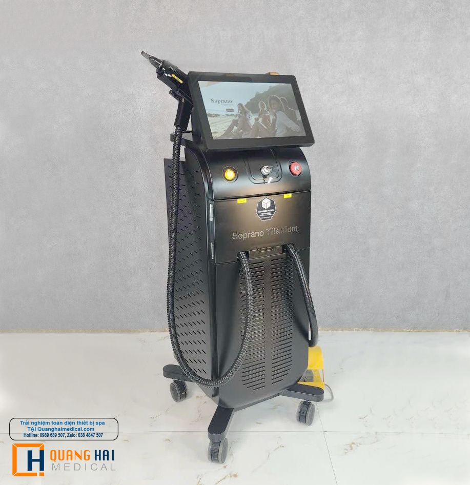 Máy triệt lông xoá xăm 2in1 SOPRANO