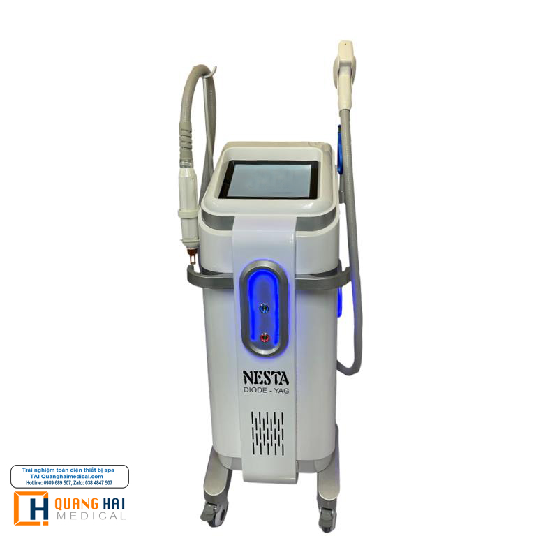 Máy triệt lông diode và laser xóa xăm Nesta