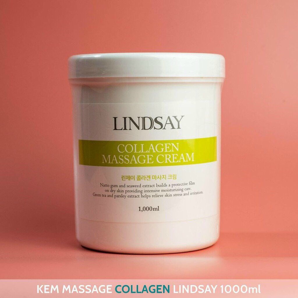 Kem massage Collagen Lindsay 1000ml