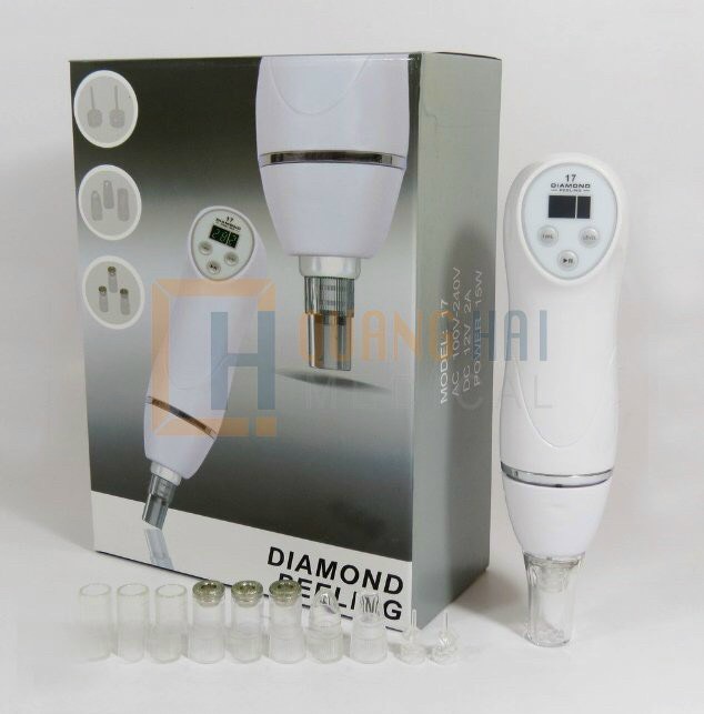 Máy hút mụn cà da 2in1 Diamond