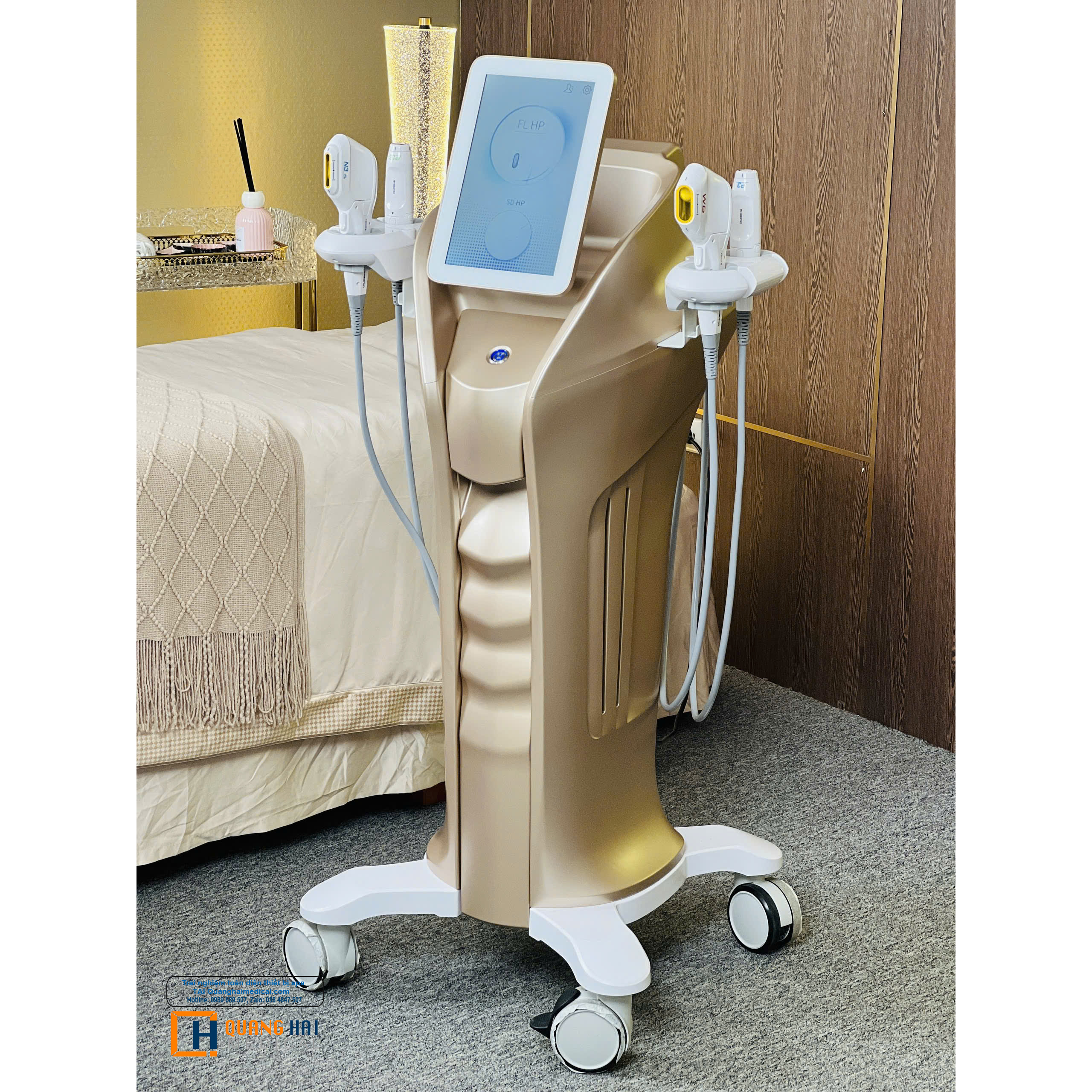 Máy Nâng Cơ Xóa Nhăn Hifu Double Gold 7D