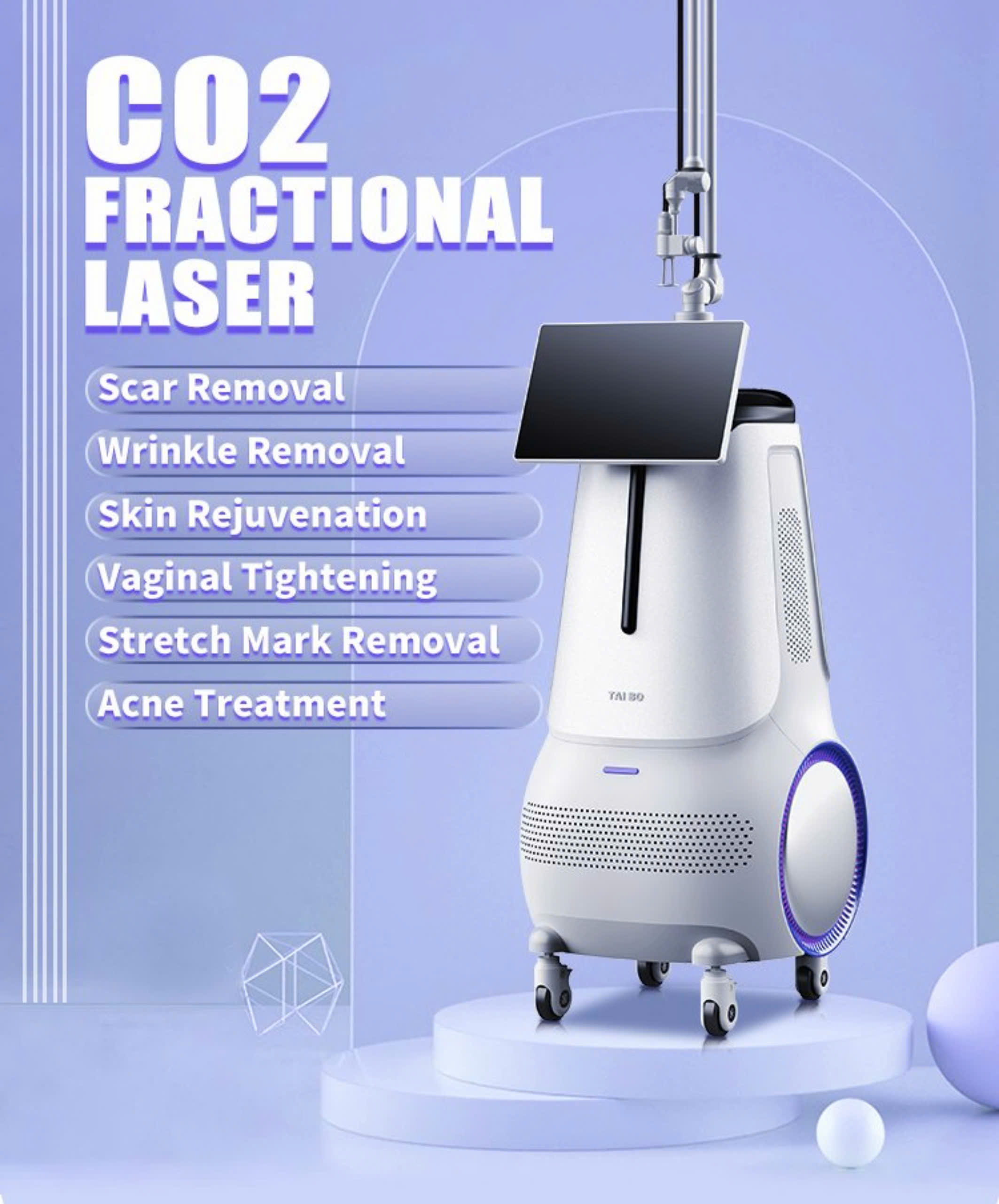 Máy laser co2 fractional Taibo Bắc Kinh