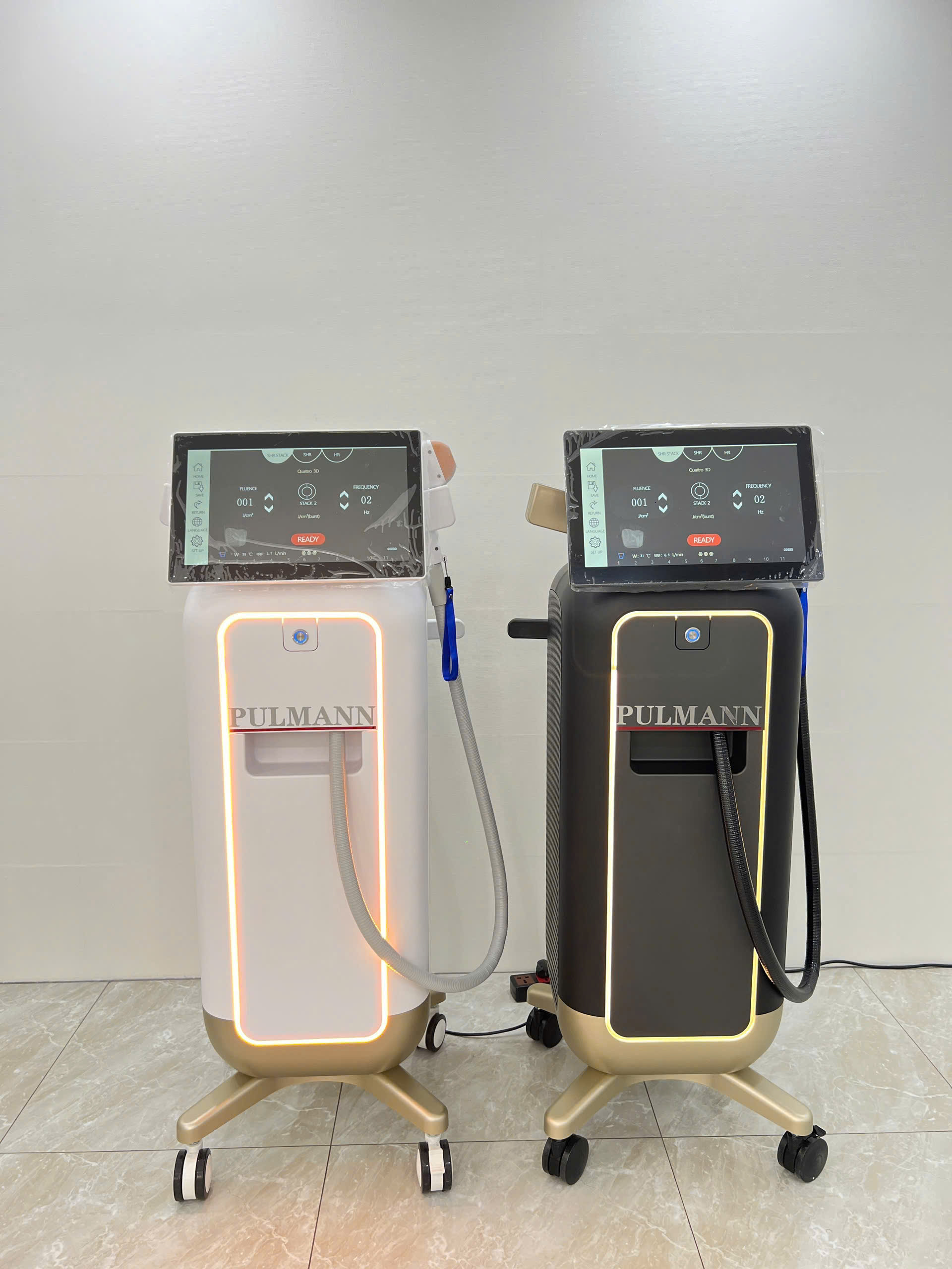 Máy triệt lông Diode Laser Pulmann tích hợp cảm ứng tay cầm